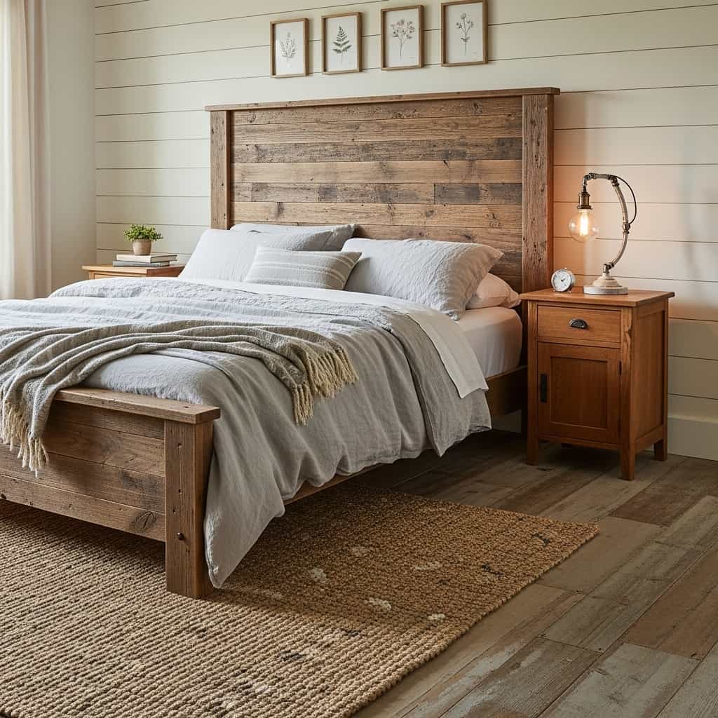 40 Farmhouse bedroom decor ideas