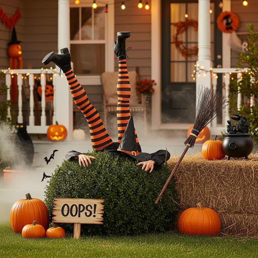 45 Easy & Budget-Friendly DIY Halloween Outdoor Decor Ideas