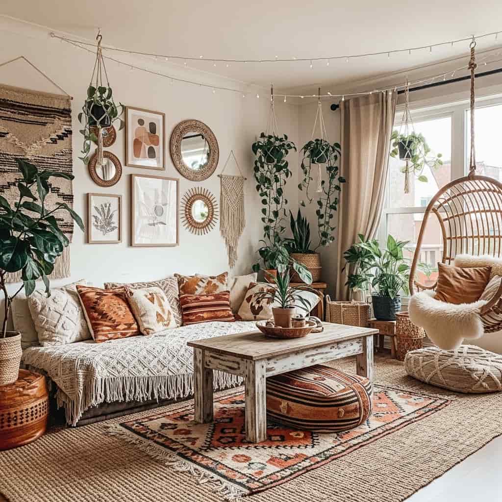 35 Boho Living Room Decor Ideas to Transform Your Space
