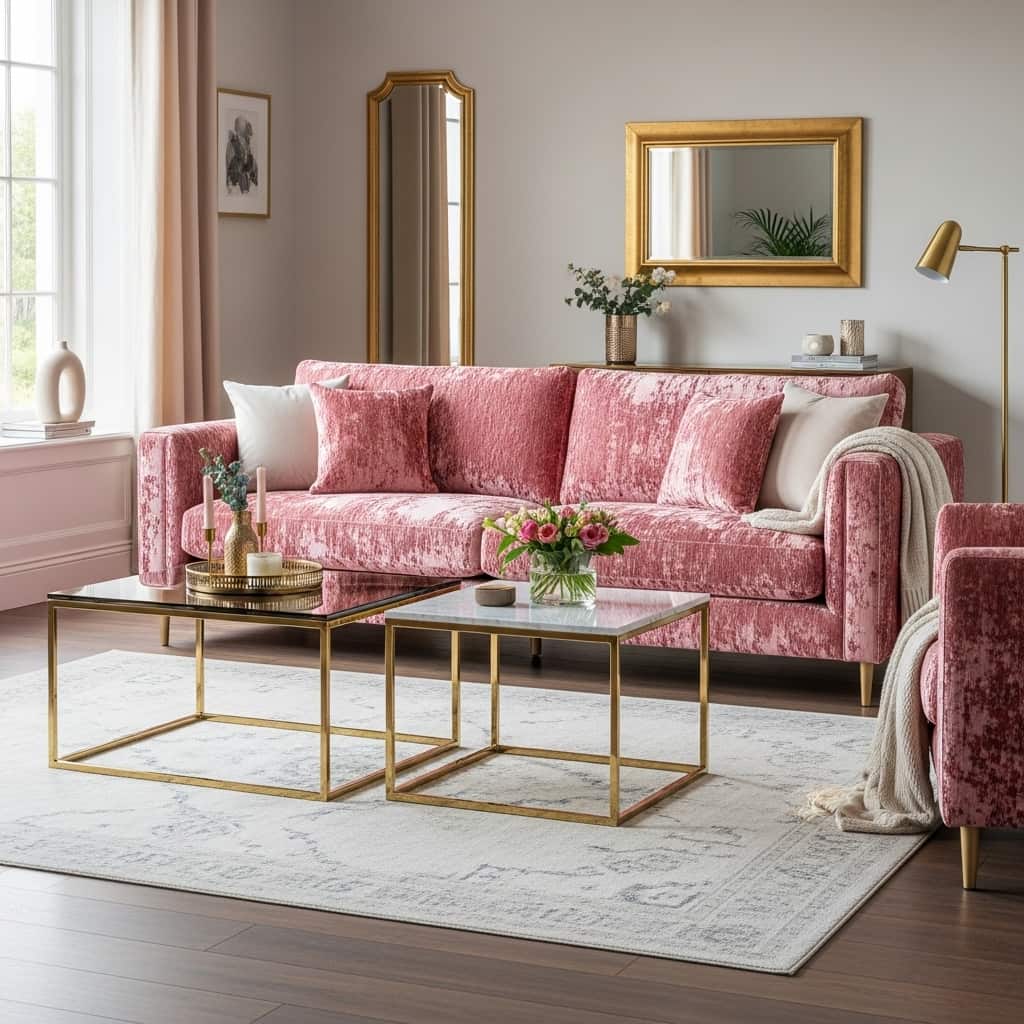 30 Pink Living room ideas