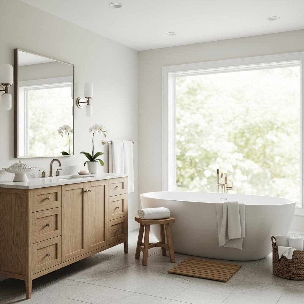 40 Spa-Like Bathroom Ideas