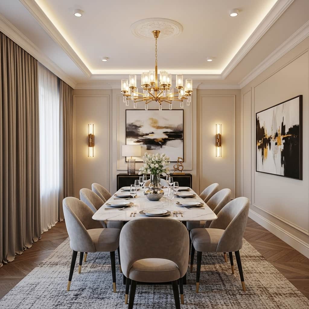 30 Luxury Dining Room Ideas