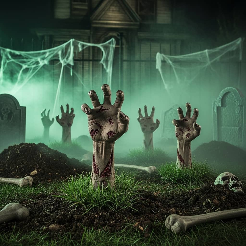 45 Easy & Budget-Friendly DIY Halloween Outdoor Decor Ideas