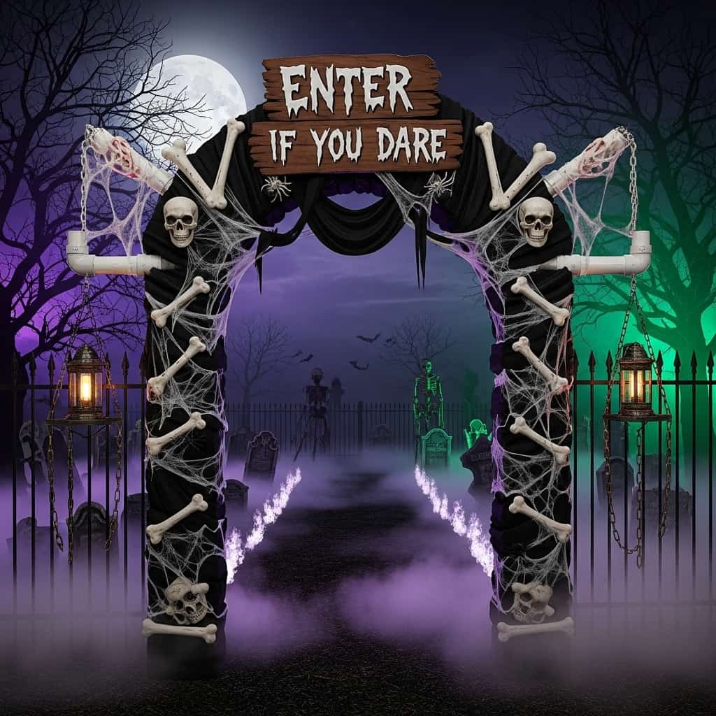 45 Easy & Budget-Friendly DIY Halloween Outdoor Decor Ideas