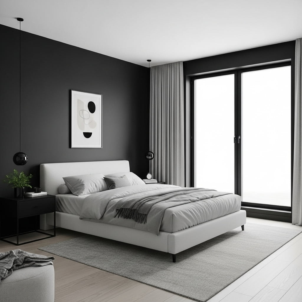 31 Black bedroom ideas