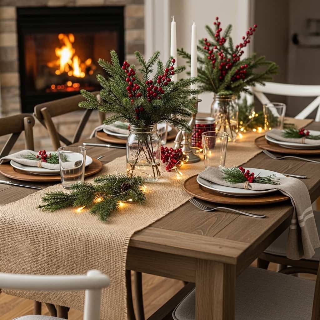 25 Christmas Table Decor Ideas