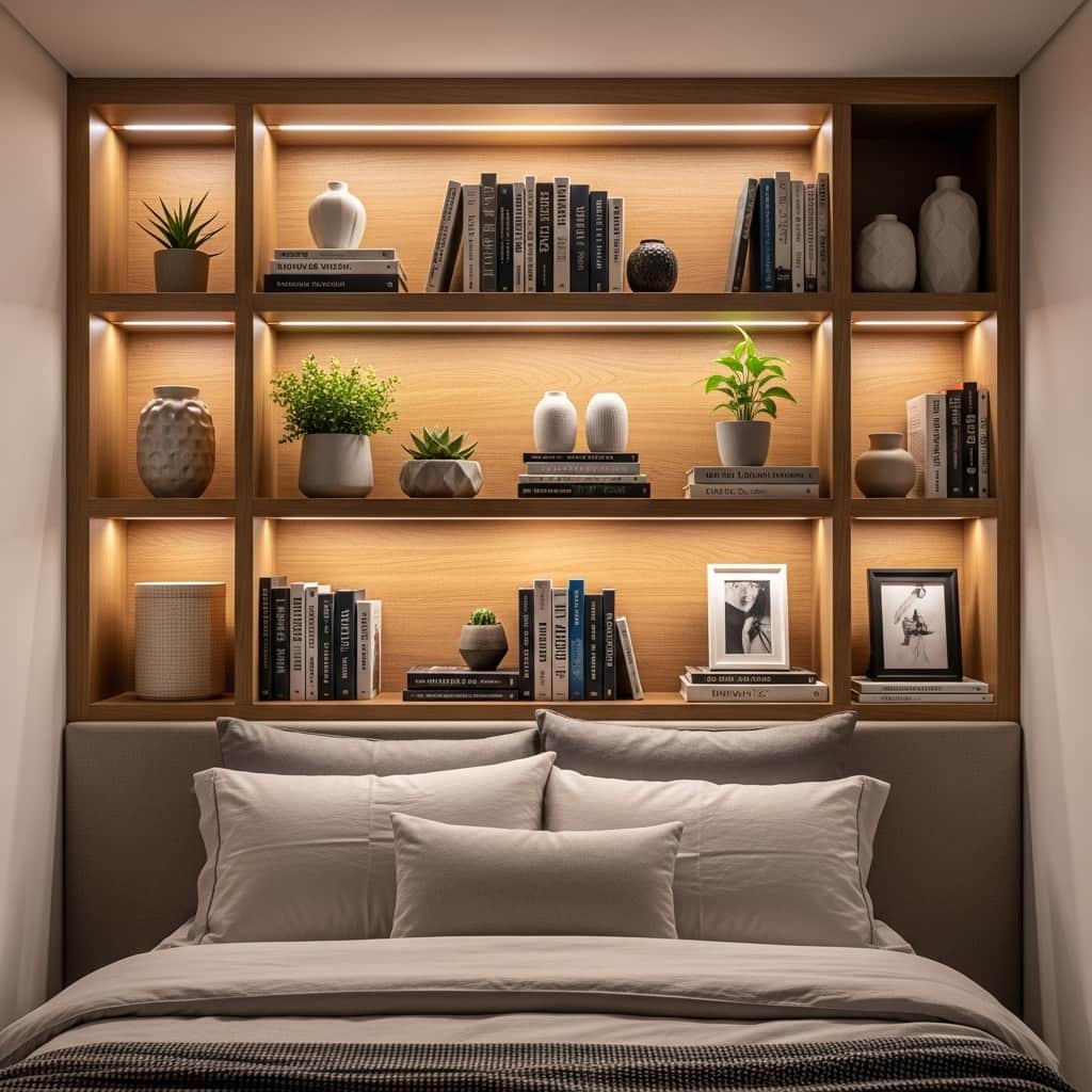 20 Bed Back Wall Design Ideas
