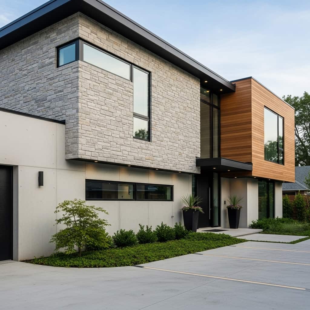 30 Modern Front Home Ideas