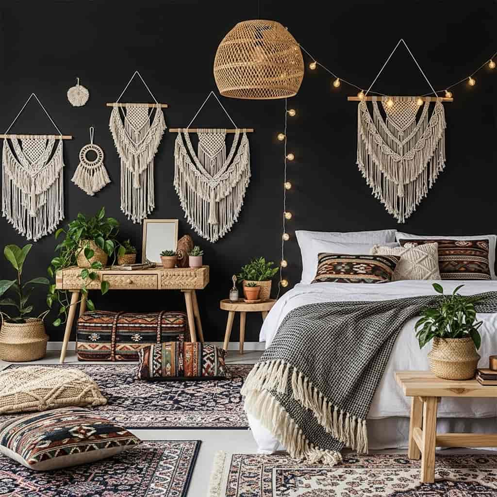 31 Black bedroom ideas