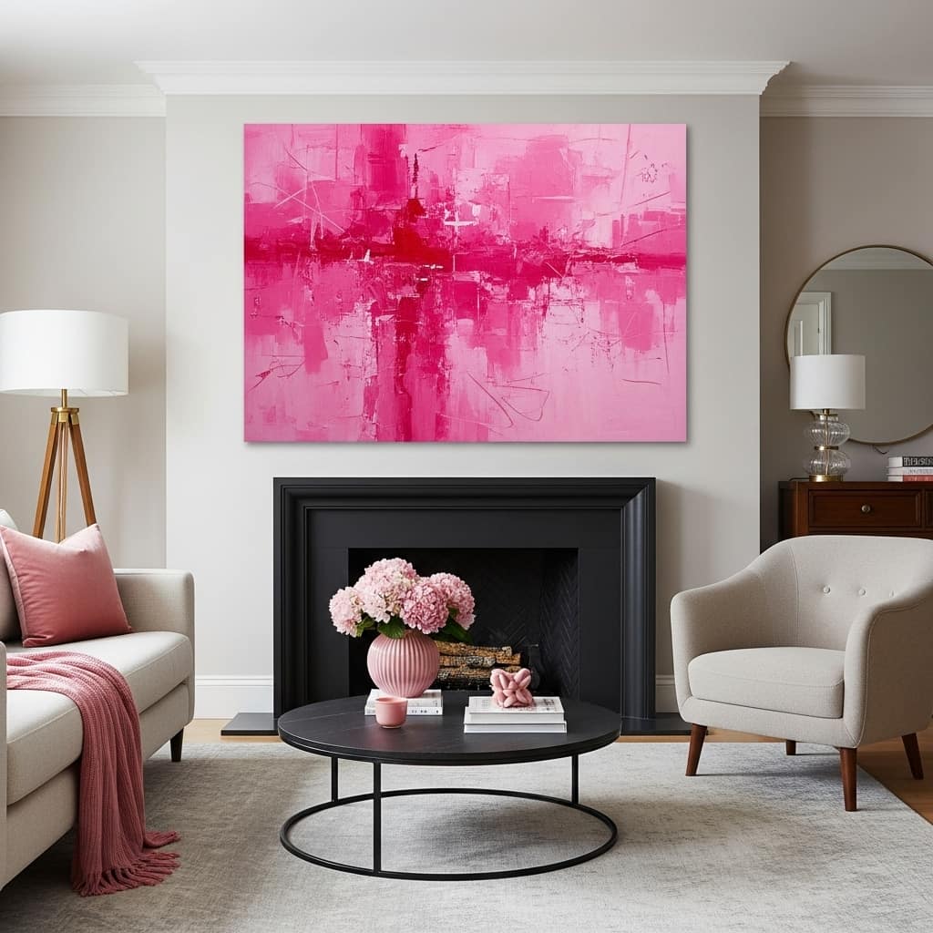 30 Pink Living room ideas