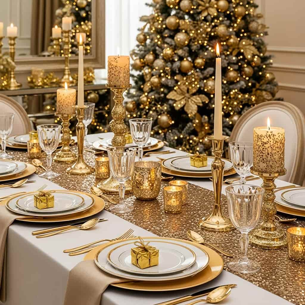 25 Christmas Table Decor Ideas