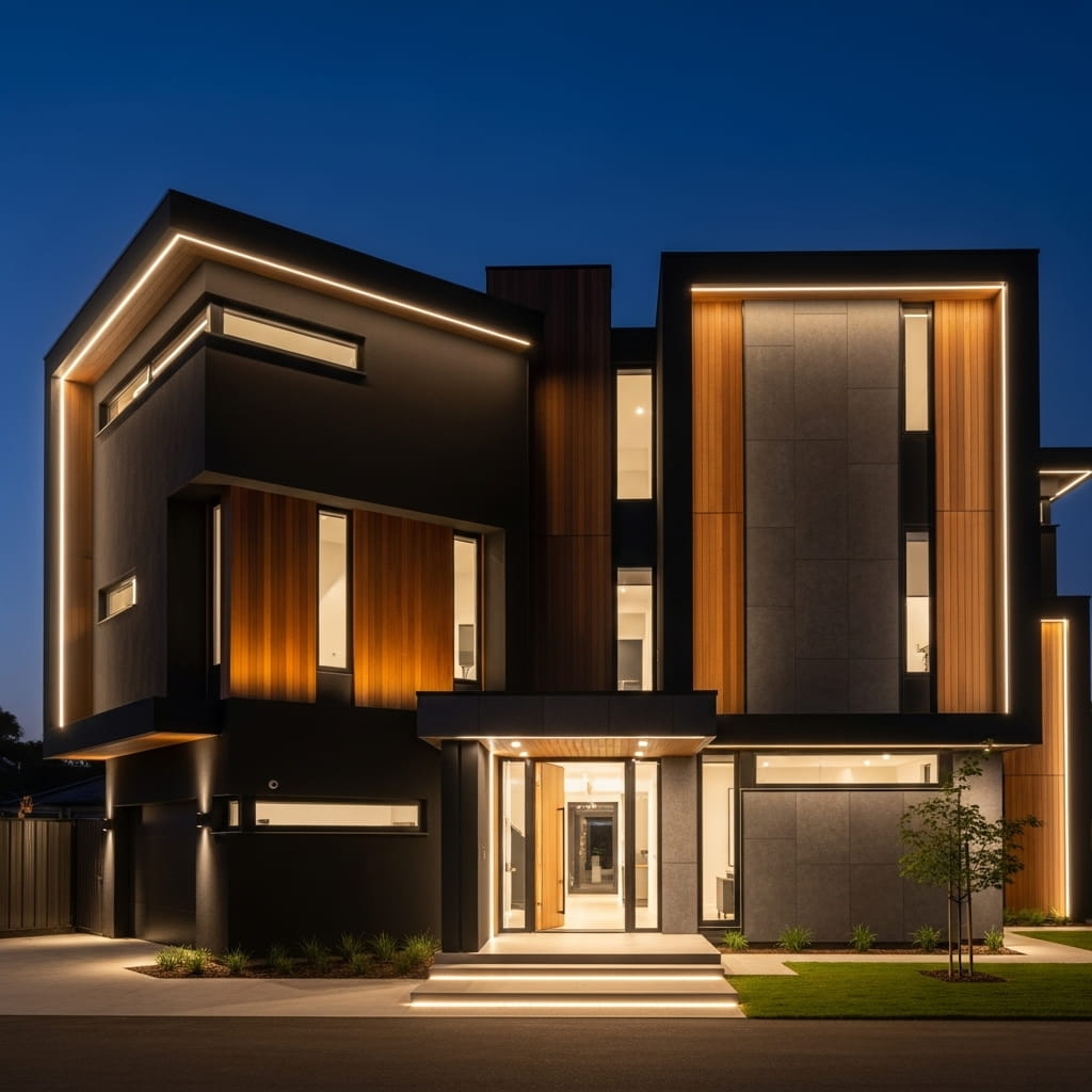 30 Modern Front Home Ideas