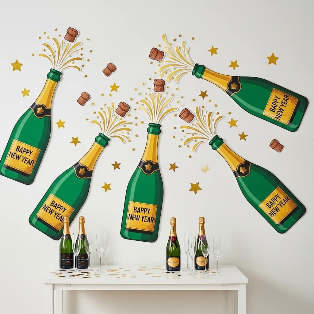 25 New Year Wall Decor Ideas