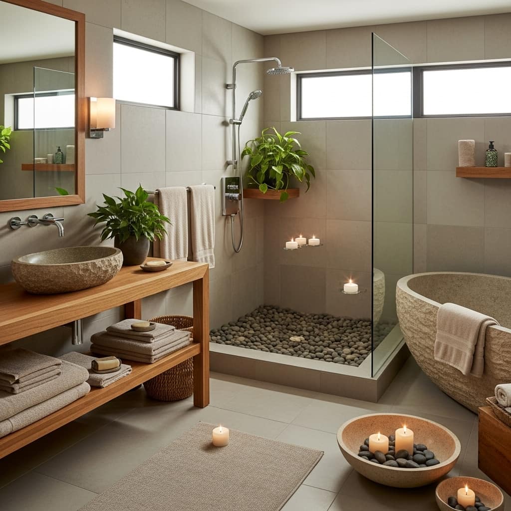 40 Spa-Like Bathroom Ideas