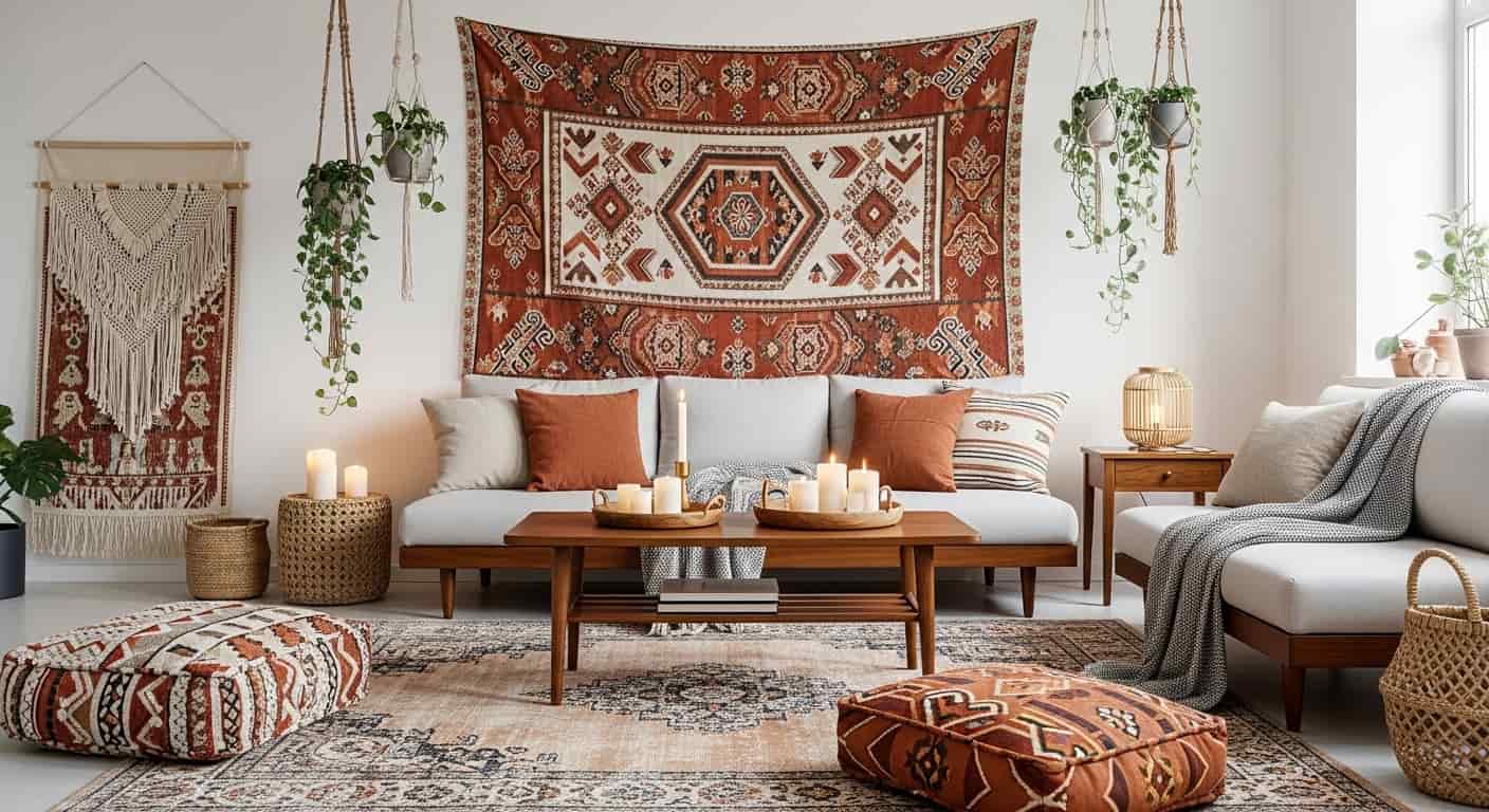 35 Boho Living Room Decor Ideas