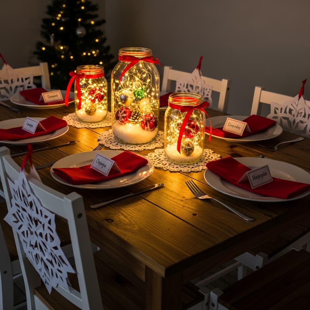 25 Christmas Table Decor Ideas