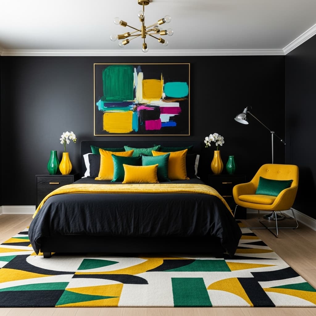 31 Black bedroom ideas