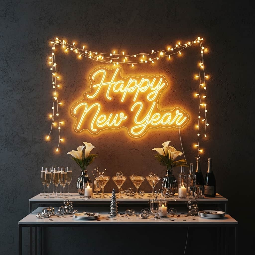 25 New Year Wall Decor Ideas