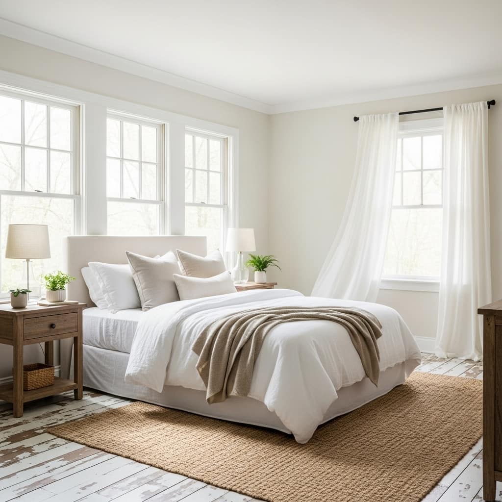 40 Farmhouse bedroom decor ideas