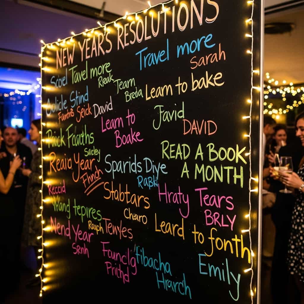 25 New Year Wall Decor Ideas