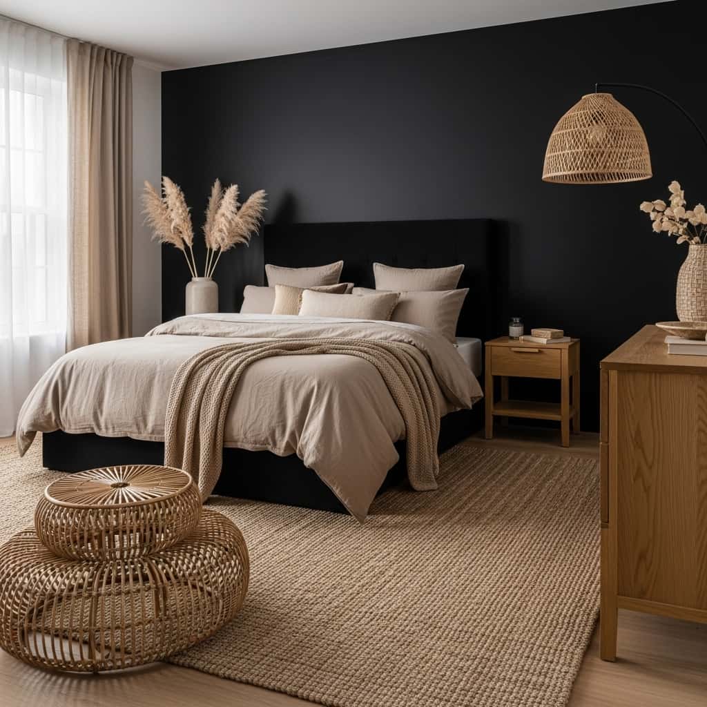 31 Black bedroom ideas