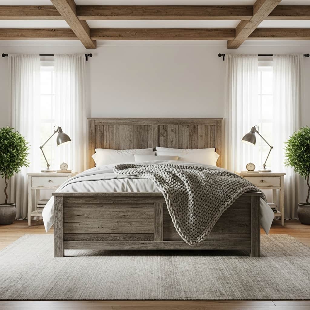 40 Farmhouse bedroom decor ideas