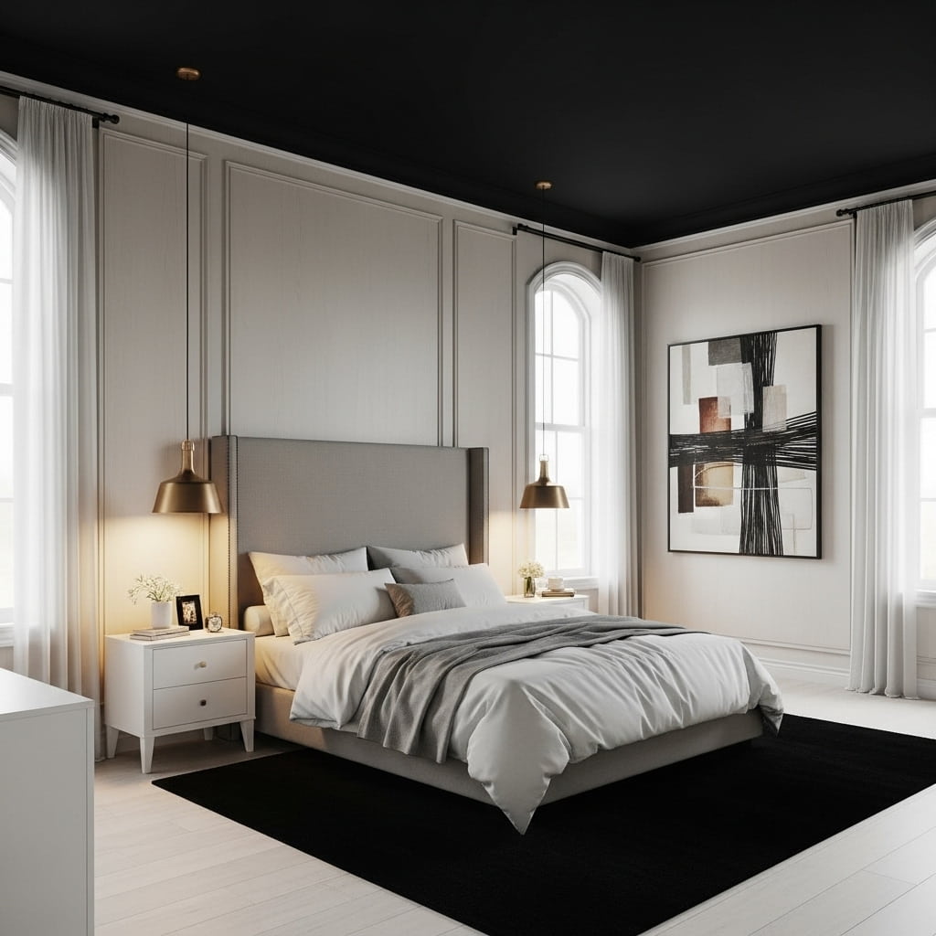 31 Black bedroom ideas