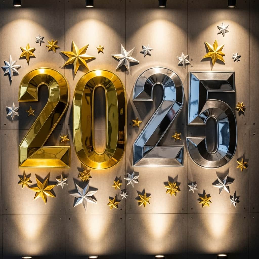 25 New Year Wall Decor Ideas