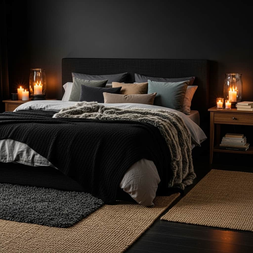 31 Black bedroom ideas