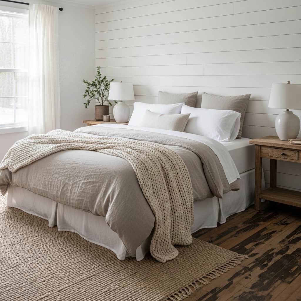 40 Farmhouse bedroom decor ideas
