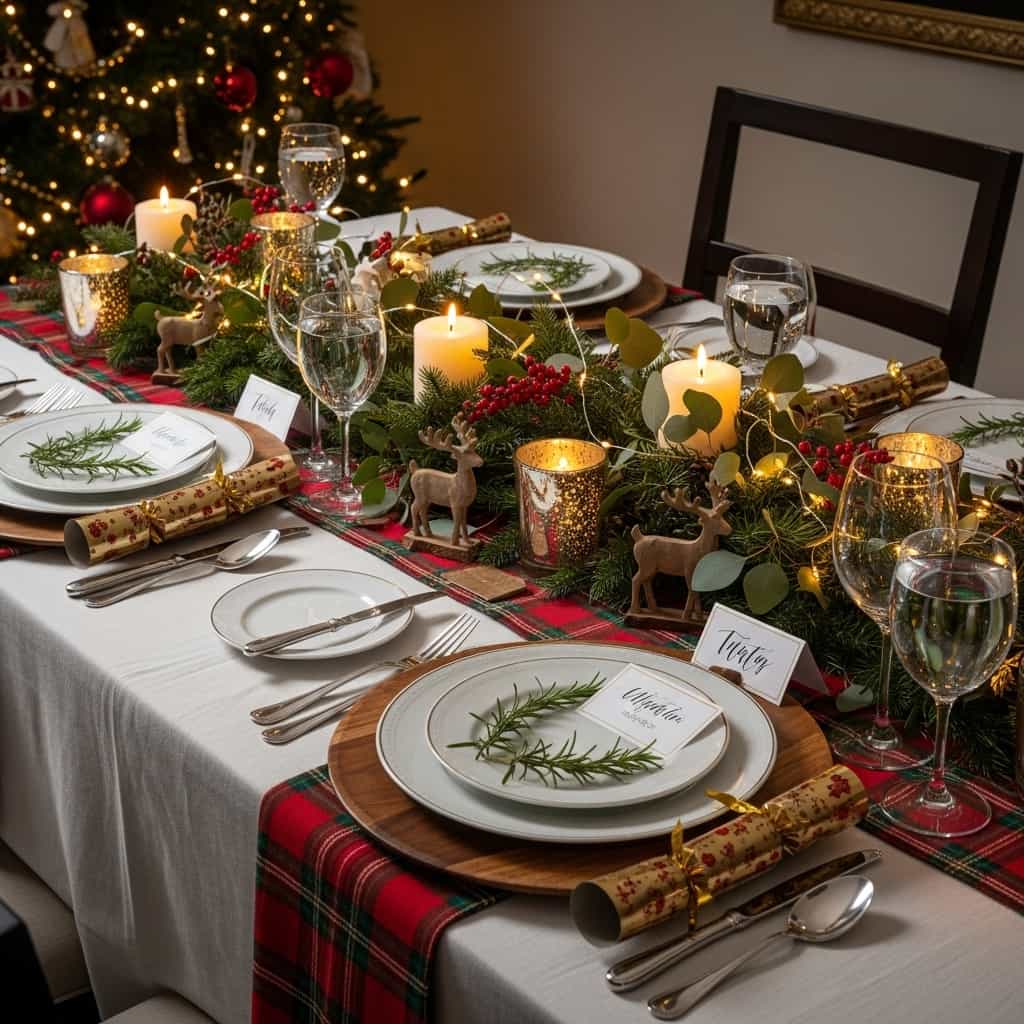 25 Christmas Table Decor Ideas to Create a Festive and Memorable Holiday Dinner