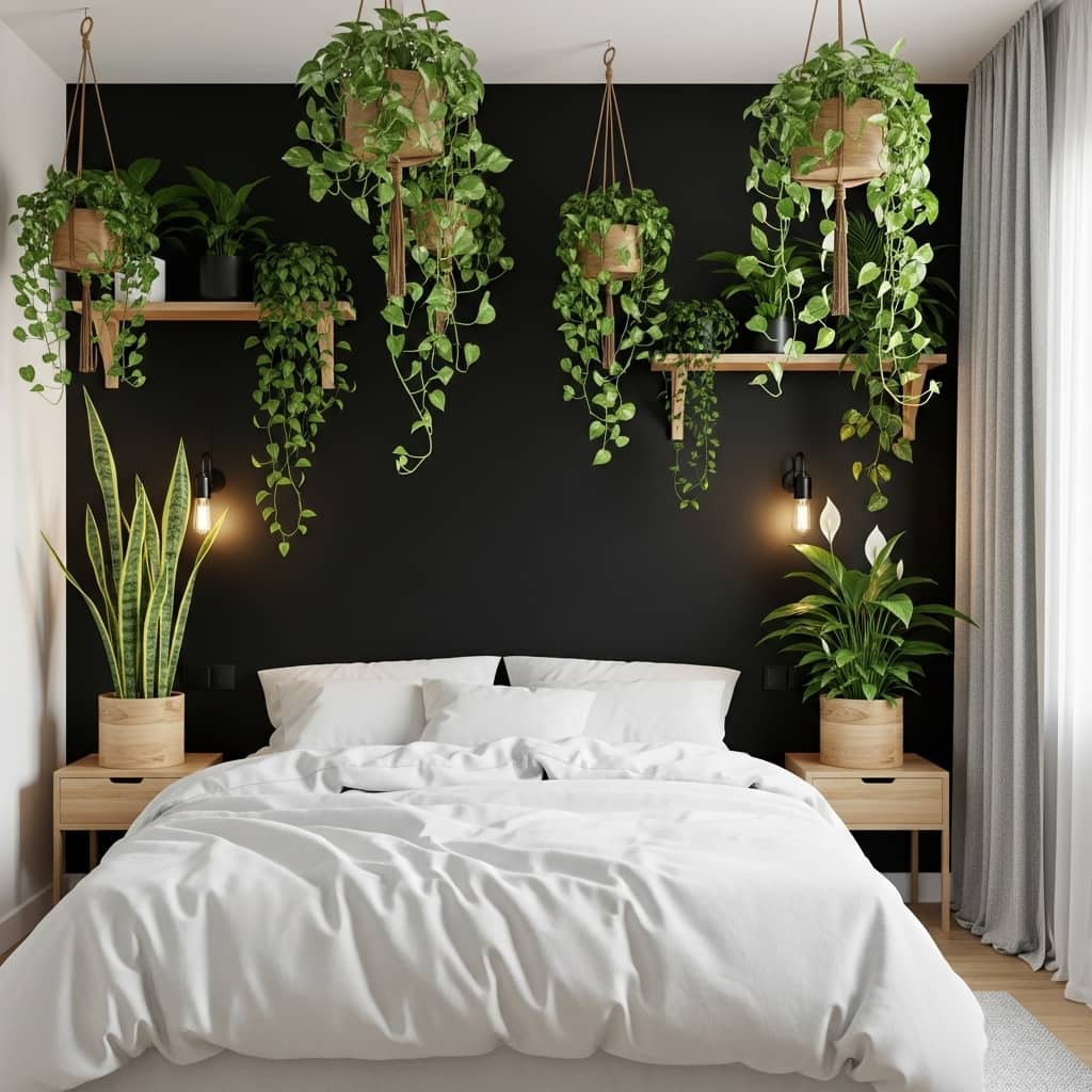 31 Black bedroom ideas
