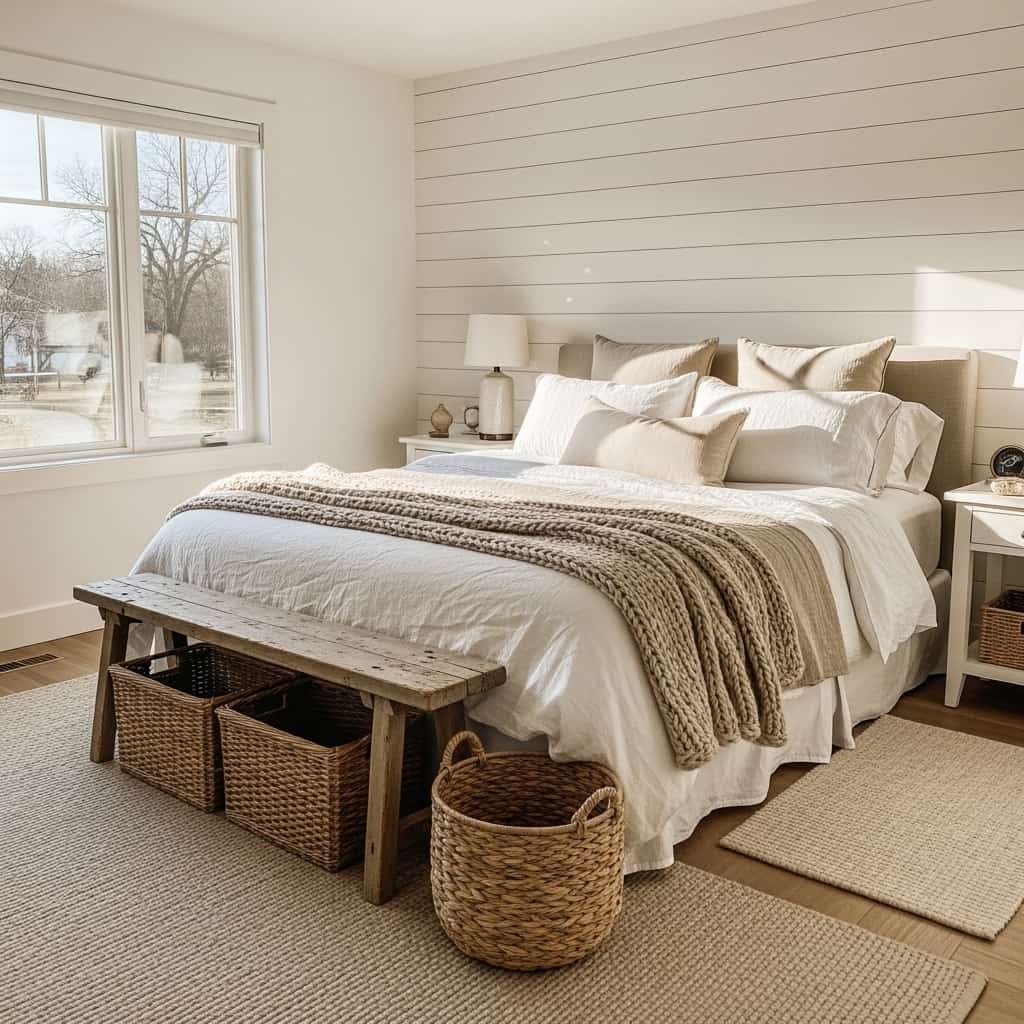 40 Farmhouse bedroom decor ideas