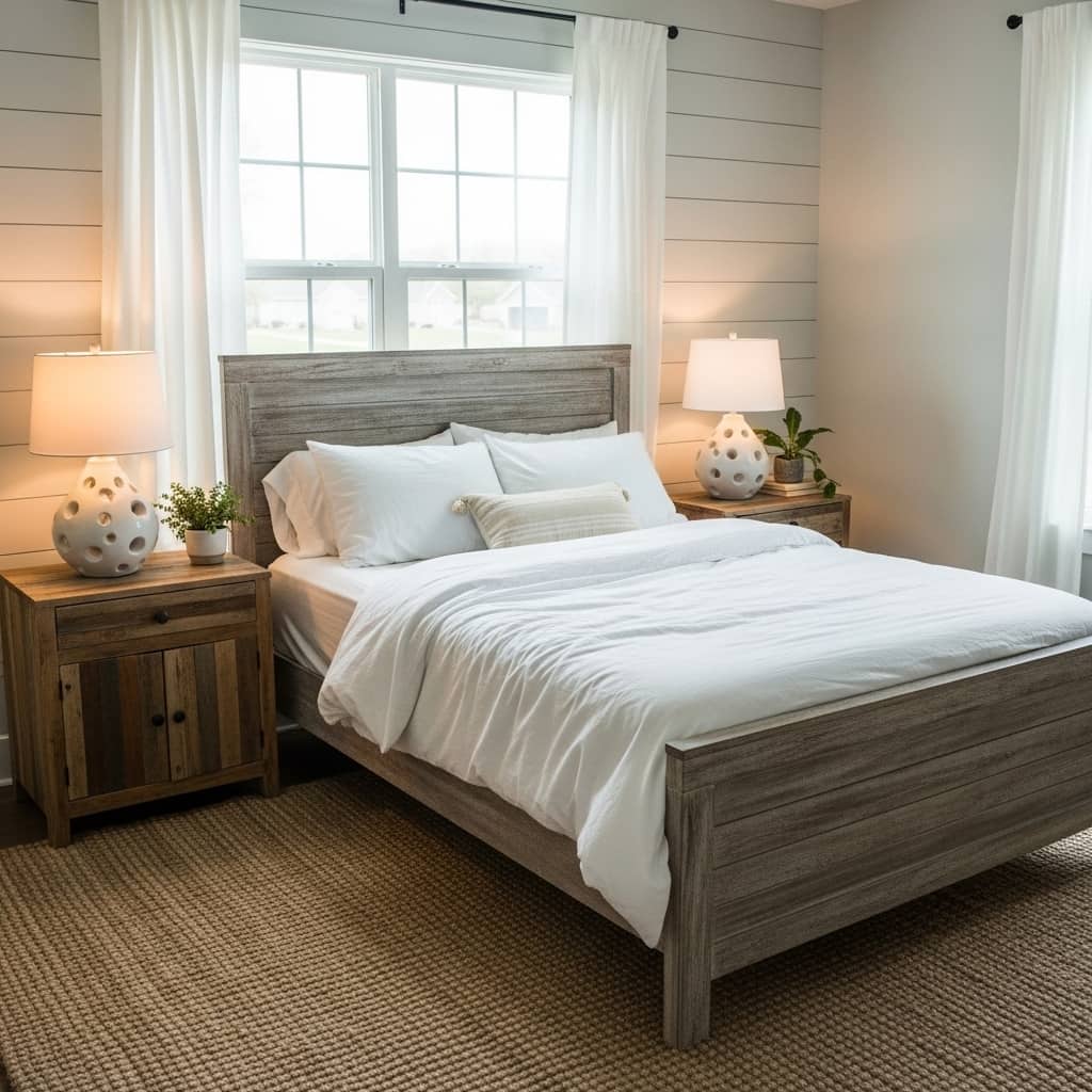 40 Farmhouse bedroom decor ideas