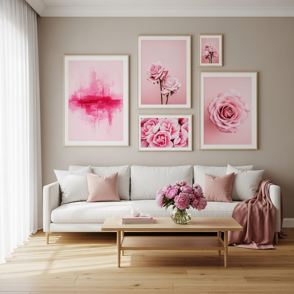 30 Pink Living room ideas