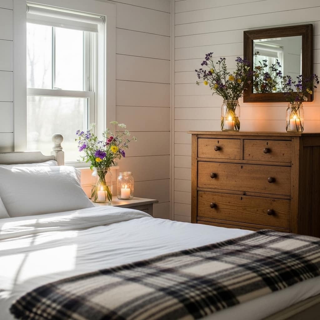 40 Farmhouse bedroom decor ideas