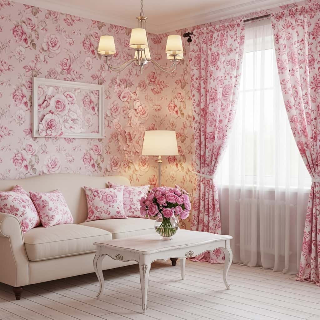 30 Pink Living room ideas