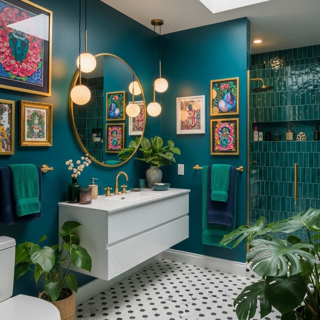 30 Bathroom Paint Color Ideas