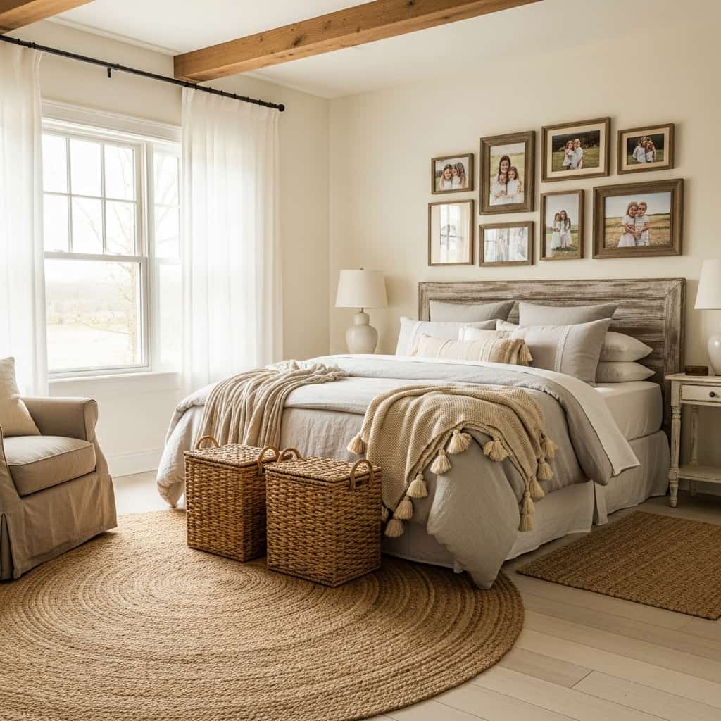 40 Farmhouse bedroom decor ideas
