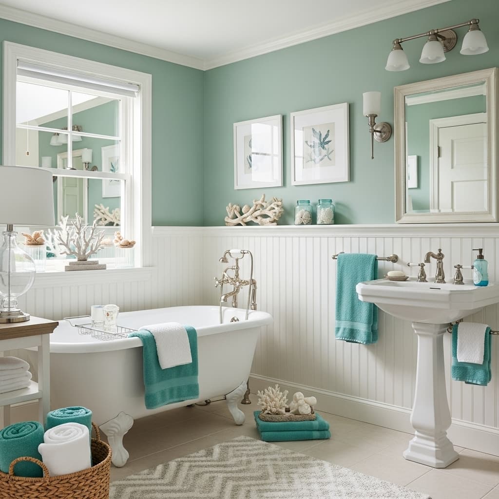 30 Bathroom Paint Color Ideas