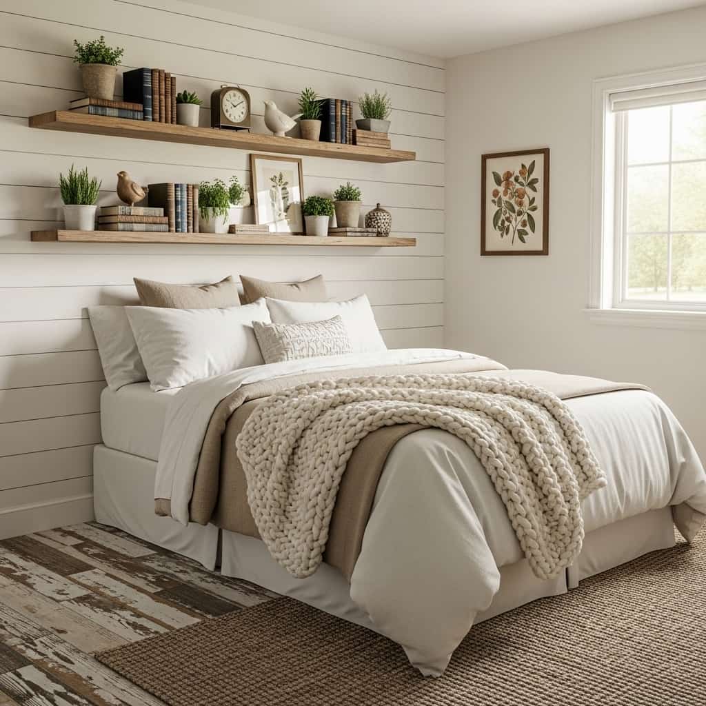 40 Farmhouse bedroom decor ideas