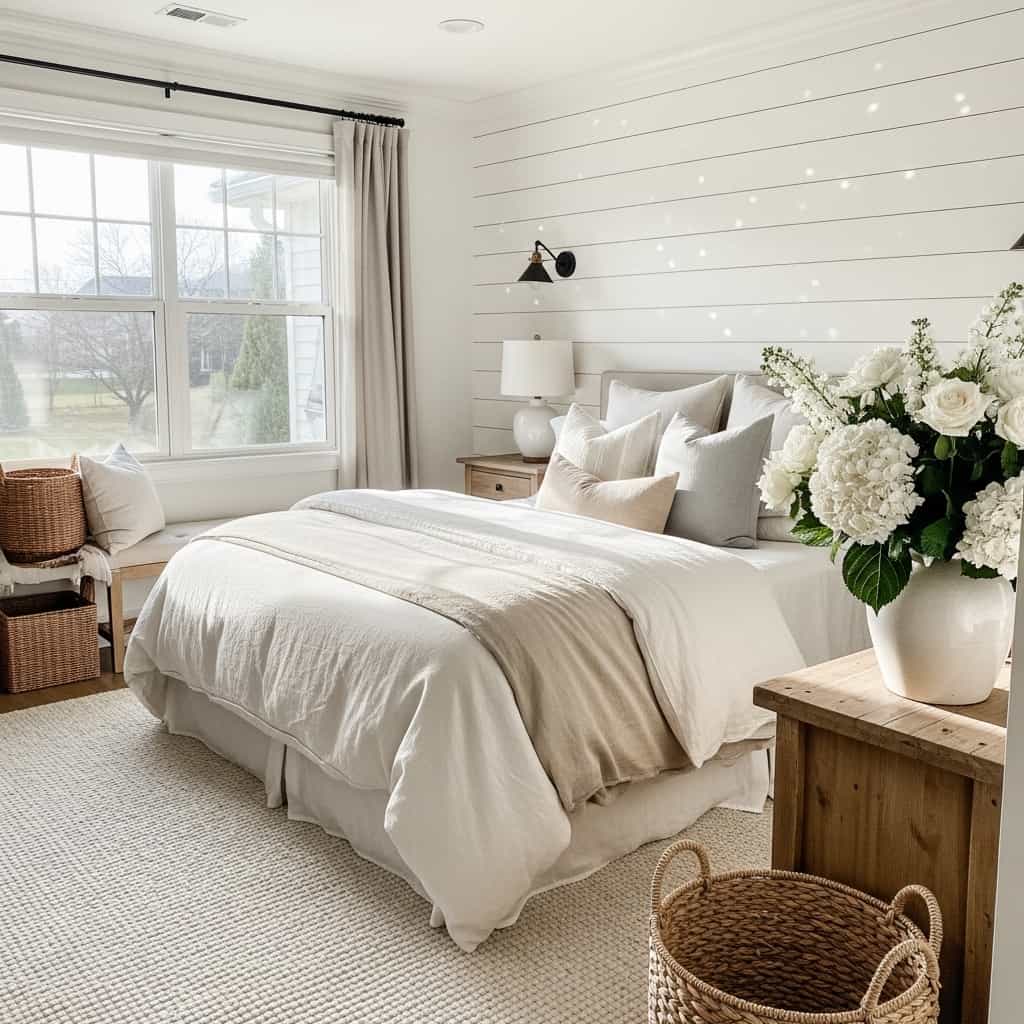 40 Farmhouse bedroom decor ideas