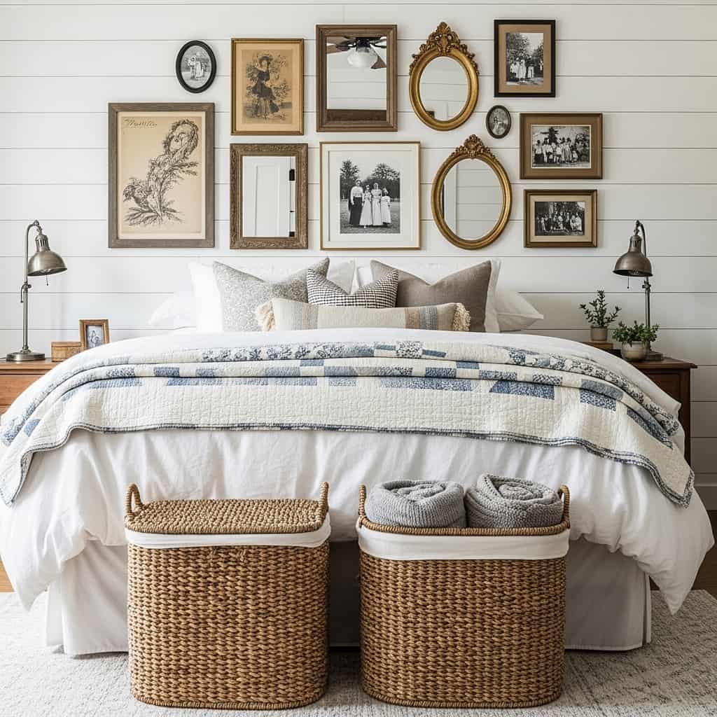 40 Farmhouse bedroom decor ideas