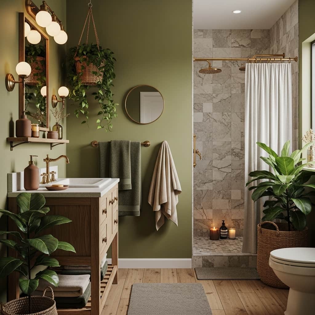 30 Bathroom Paint Color Ideas