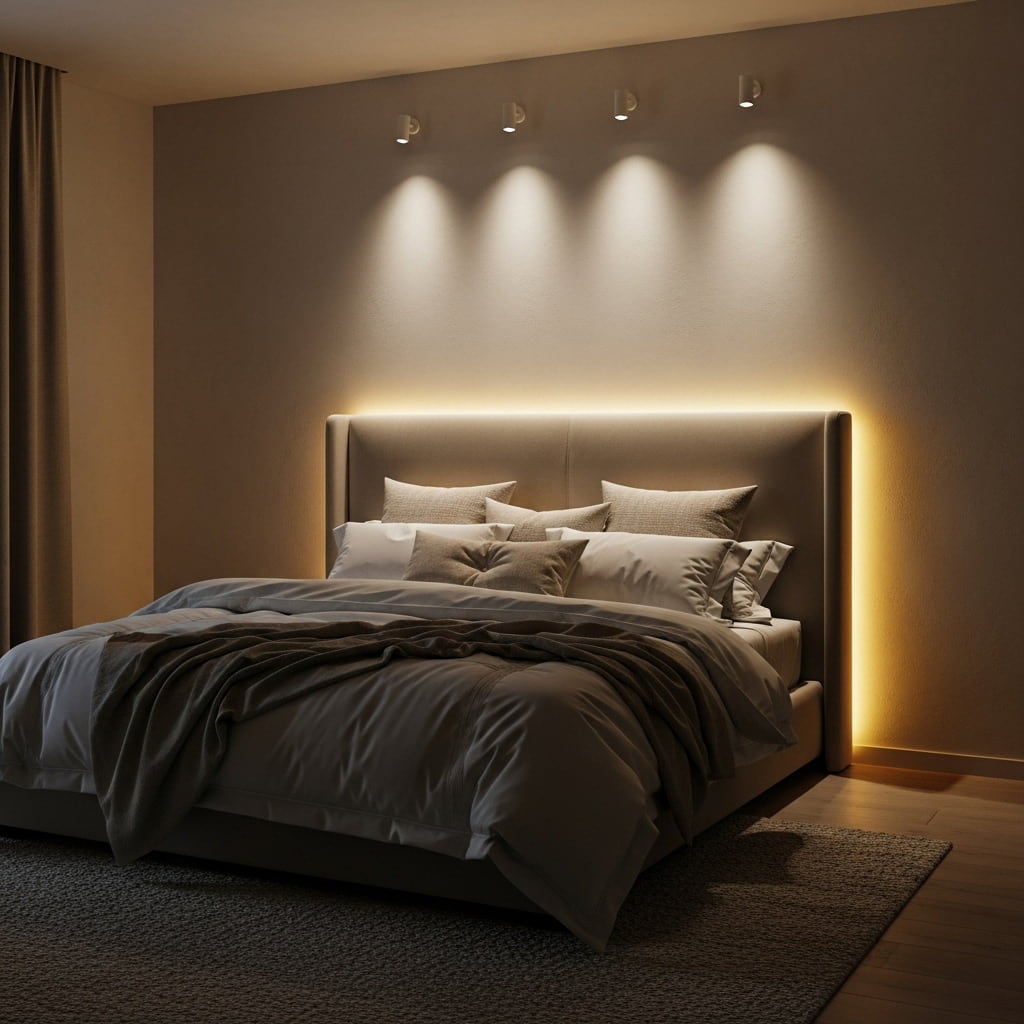 20 Bed Back Wall Design Ideas