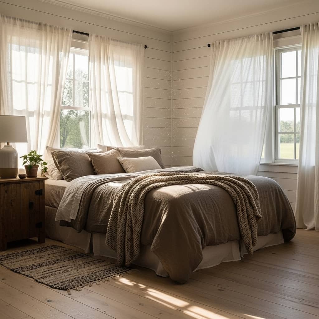 40 Farmhouse bedroom decor ideas