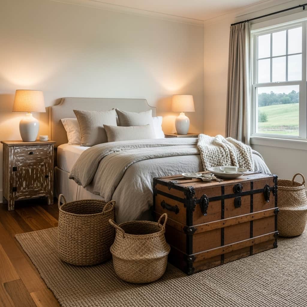 40 Farmhouse bedroom decor ideas