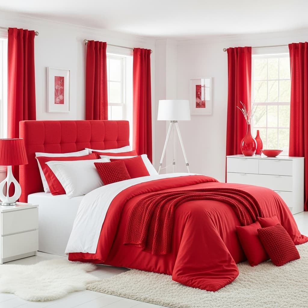21 Red Bedroom Decor Ideas