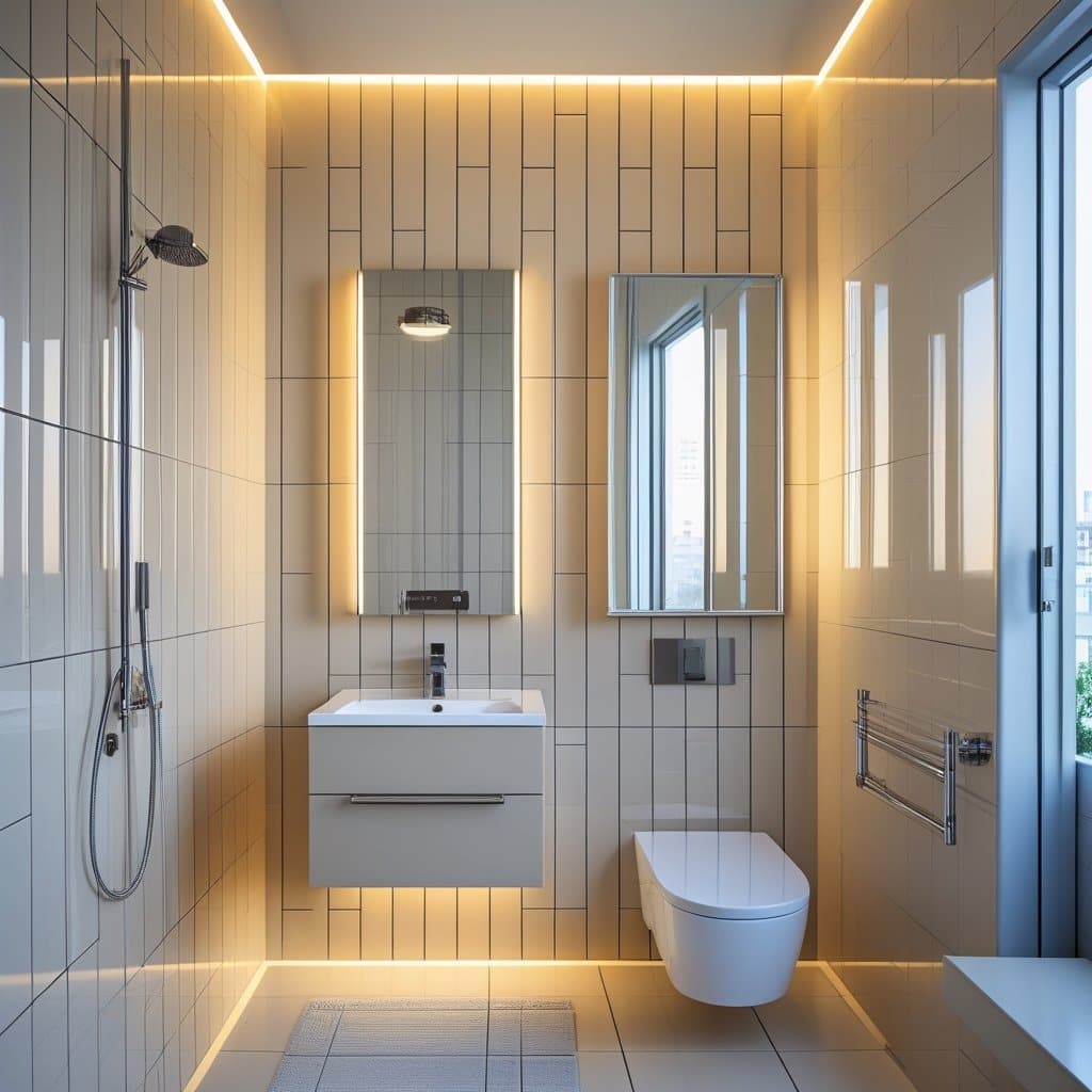 22 Small Bathroom Tile Ideas