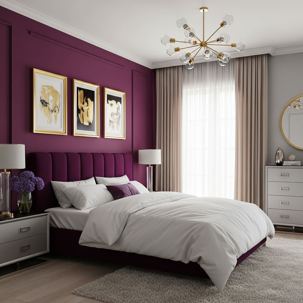 25 Purple Bedroom Decor Ideas